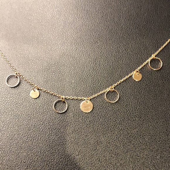 3/$20 - Golden circles anklet - Picture 2 of 4